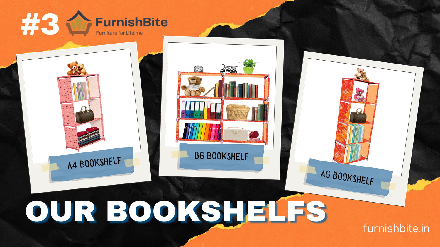 Collapsible Book Shelf