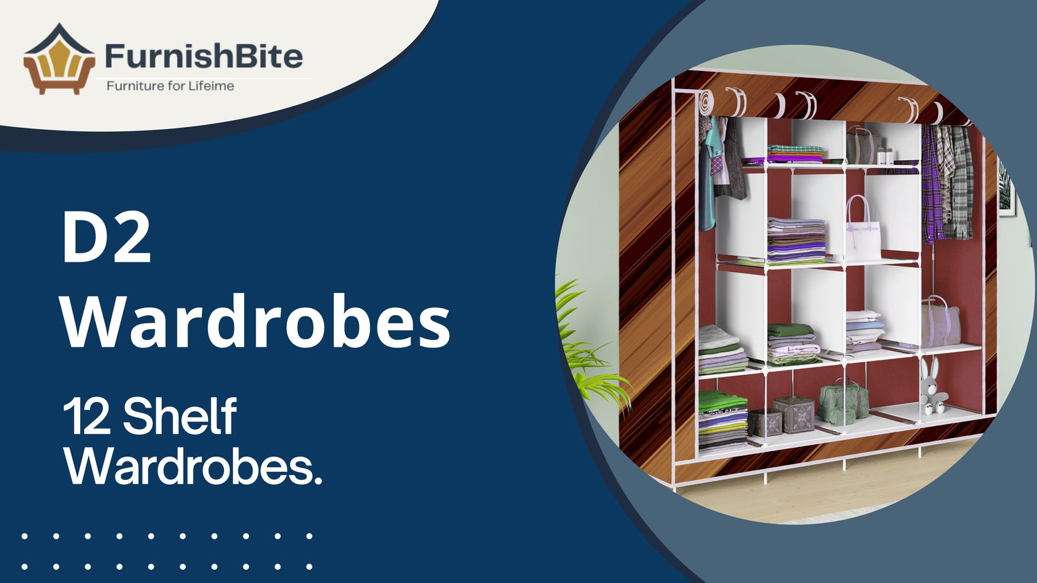 D2 Wardrobe 12 Shelf