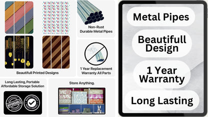 FurnishBite - D2 Printed Carbon Steel Collapsible Wardrobe  ( 12 Grey, DIY (Do-It-Yourself)